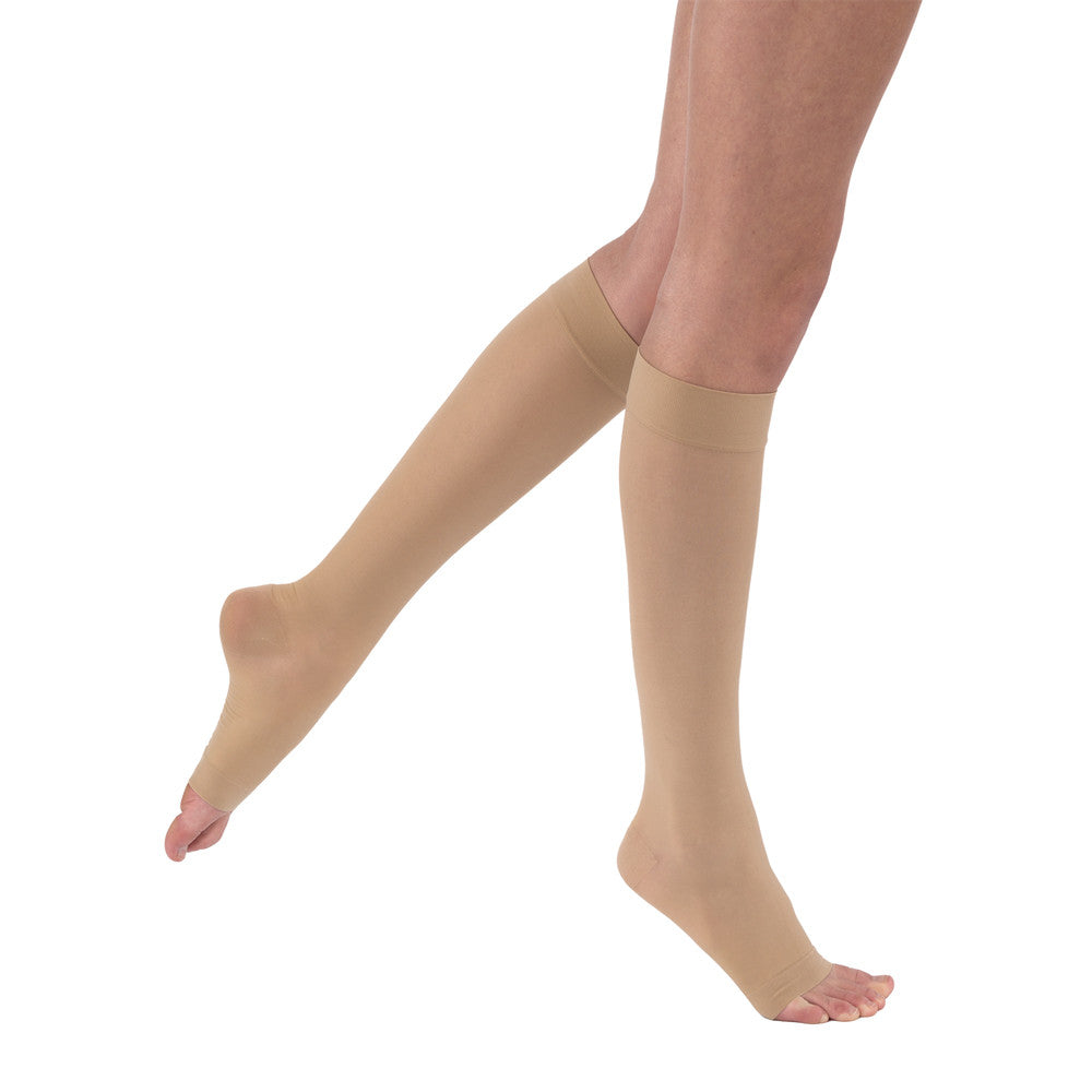 JOBST® UltraSheer Open Toe Knee High 30-40mmHg