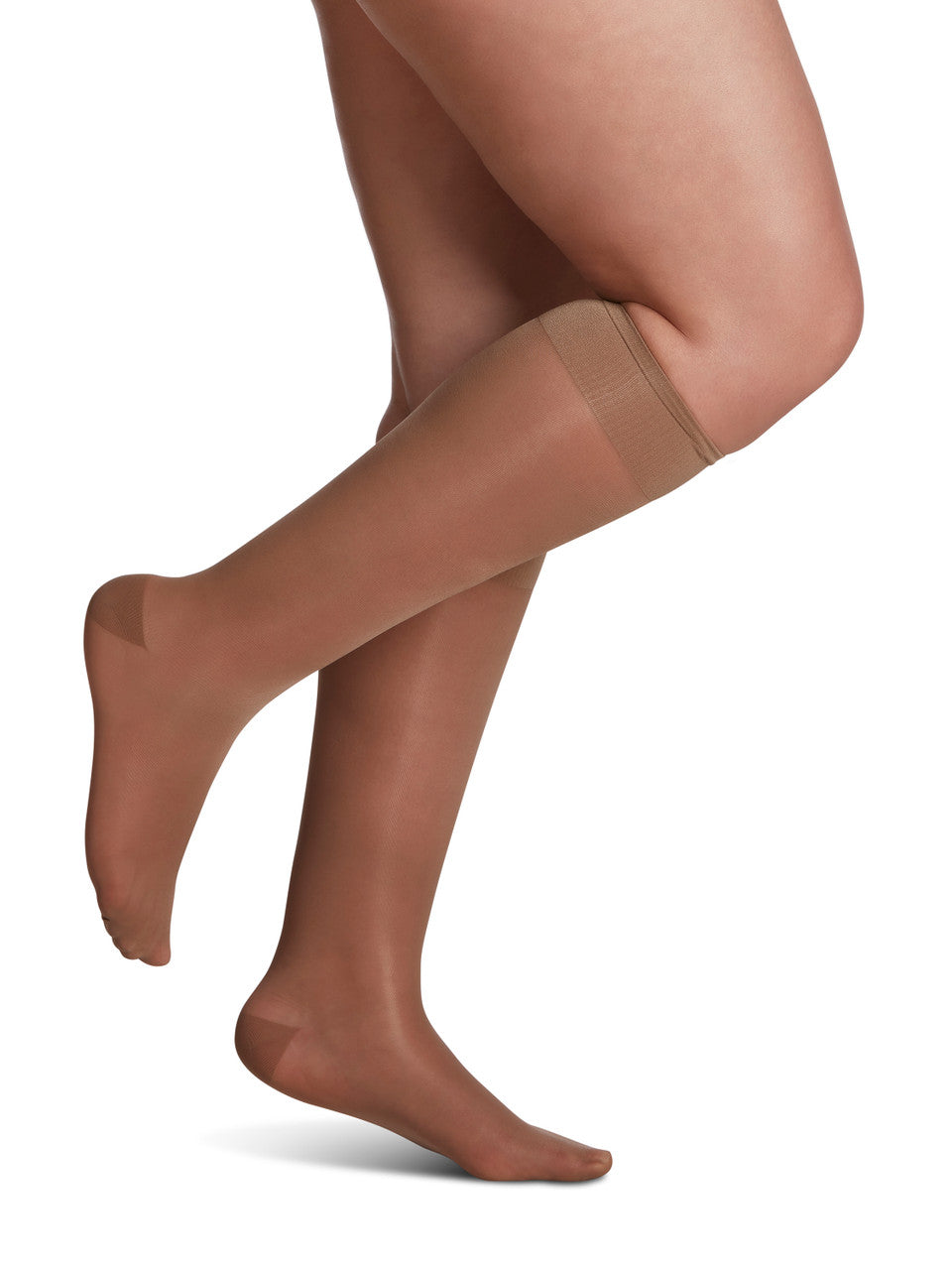 Sigvaris Sheer Fashion Knee Highs 15-20mmHg - Compression Level: Moderate 15-20 MmHg - Female - Knee
