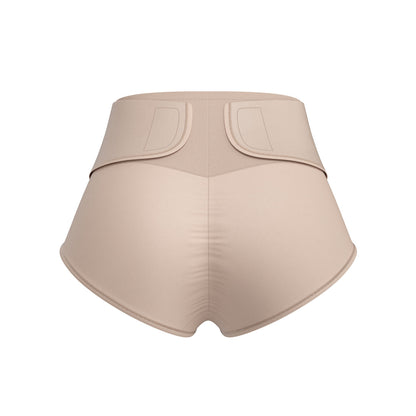 Leonisa Firm Compression Postpartum Panty with Adjustable Belly Wrap