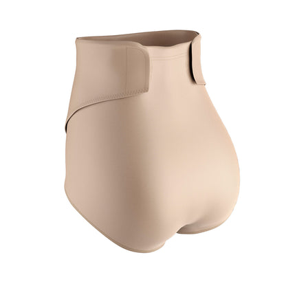 Leonisa High-Waisted Firm Compression Postpartum Panty w/ Adjustable Belly Wrap