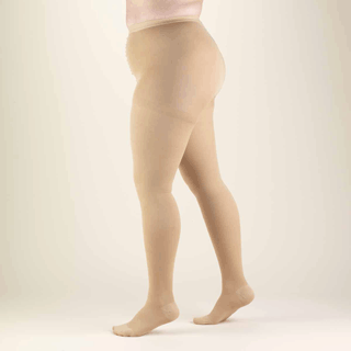 Truform Opaque Full Figure Pantyhose Petite Length 20-30mmHg - Compression Level: Firm 20-30 MmHg - Female - Leg