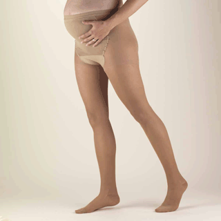 Truform Lites Sheer Maternity Pantyhose Petite Length 15-20mmHg - Compression Level: Moderate 15-20 MmHg - Female - Leg