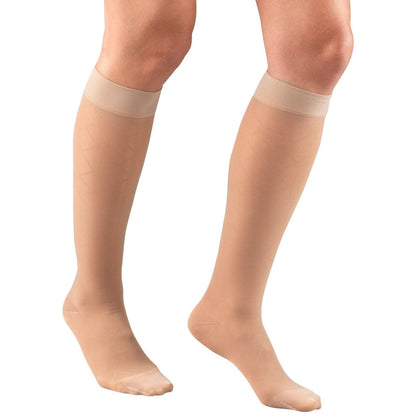Truform Lites Sheer Patterned Knee High 15-20mmHg - Compression Level: Moderate 15-20 MmHg - Female - Knee