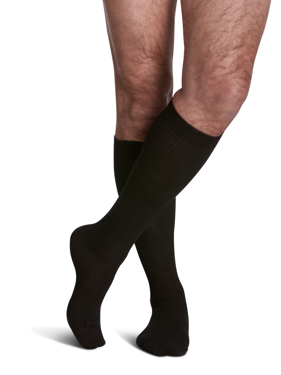 Sigvaris Men's Casual Cotton Knee High 15-20mmHg - Compression Level: Moderate 15-20 MmHg - Male - Knee