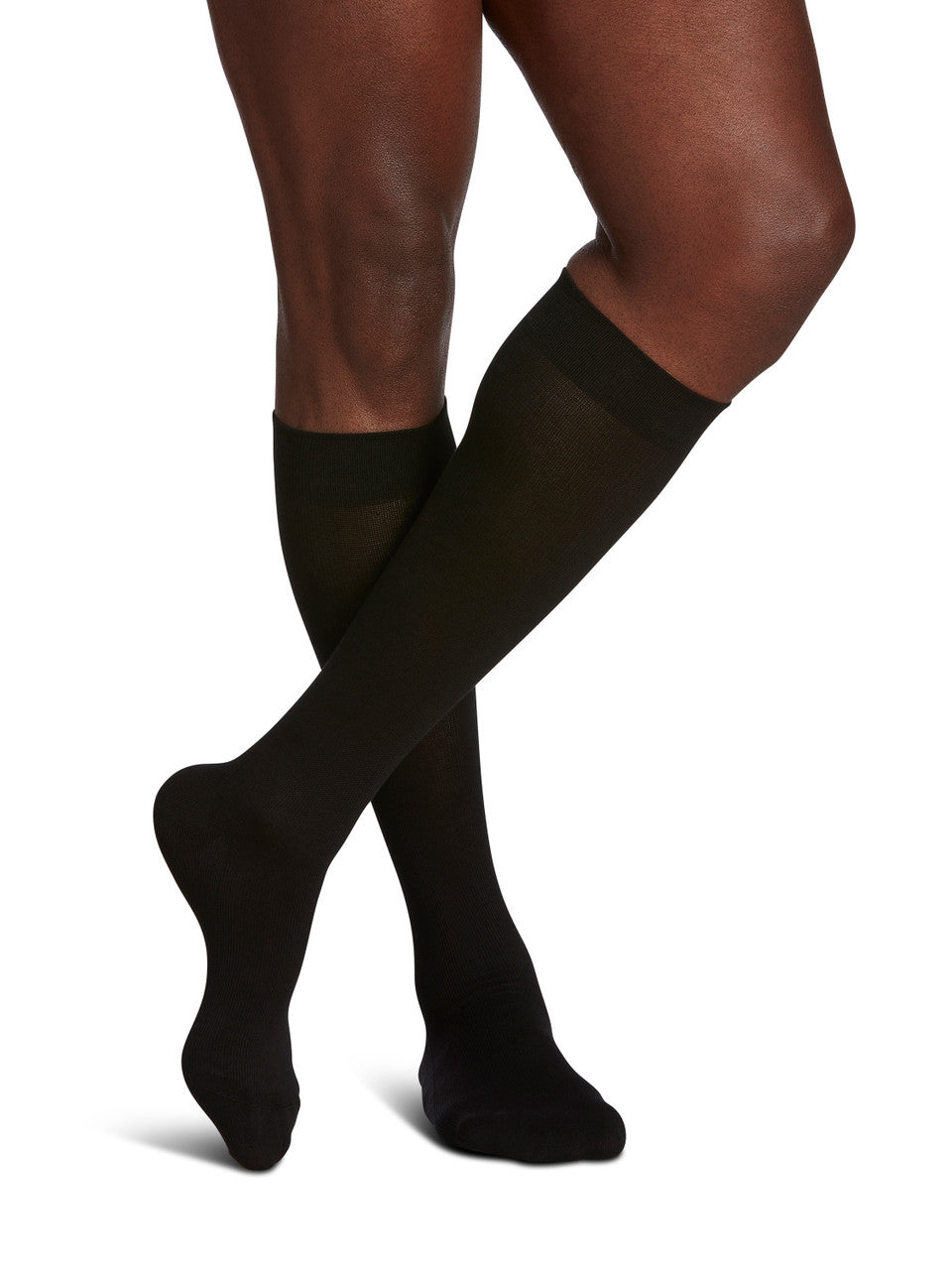 Sigvaris Sea Island Cotton Knee High 15-20mmHg - Compression Level: Moderate 15-20 MmHg - Unisex - Knee