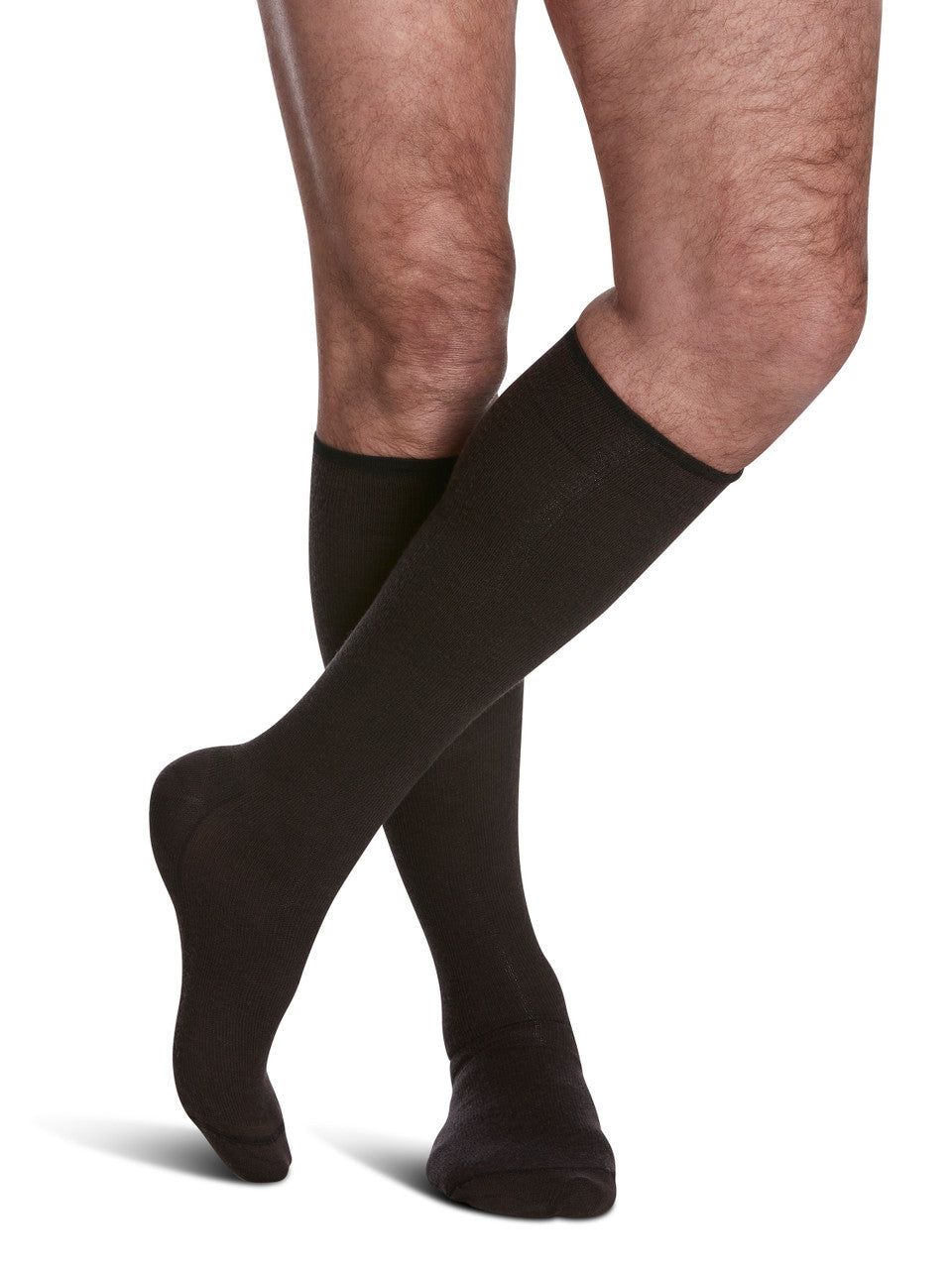 Sigvaris Men's All-Season Merino Wool Knee High Socks 15-20mmHg - Compression Level: Moderate 15-20 MmHg - Male - Knee