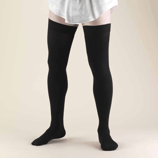Truform Men's Dress Style Thigh High 20-30mmHg - Compression Level: Firm 20-30 MmHg - Male - Leg