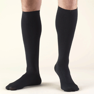 Truform Men's Dress Style Calf Length 30-40mmHg