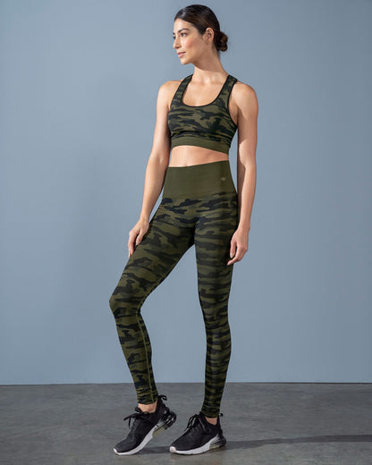 Leonisa Smoothing High-Waisted Graphic Active Legging