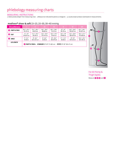 Medi Sheer & Soft Maternity Pantyhose 15-20mmHg - Compression Level: Moderate 15-20 MmHg - Female - Leg