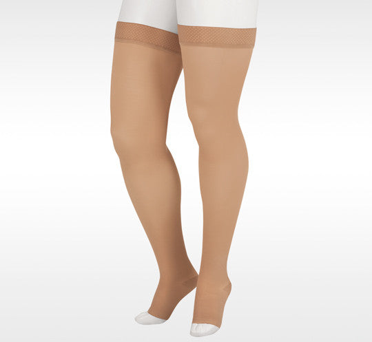 Juzo Soft Thigh High with Silicone Band 15-20mmHg - Compression Level: Moderate 15-20 MmHg - Unisex - Leg