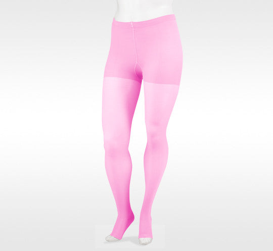 Juzo Soft Pantyhose with Fly or Open Crotch 20-30mmHg - Compression Level: Firm 20-30 MmHg - Female - Leg