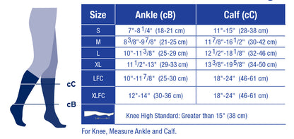 JOBST® ActiveWear Knee High 30-40mmHg Sport Sock
