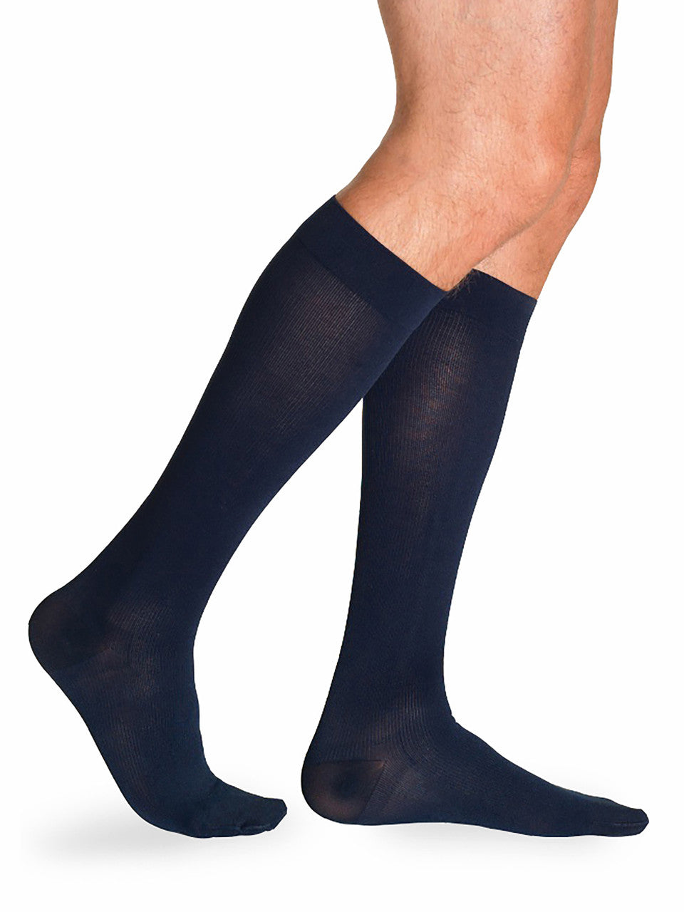 Sigvaris Men's Essential Cotton Knee High 30-40mmHg - Compression Level: Extra Firm 30-40 MmHg - Male - Knee