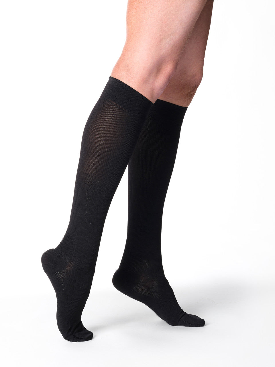 Sigvaris Women's Cotton Knee High Socks 30-40mmHg - Compression Level: Extra Firm 30-40 MmHg - Unisex - Knee