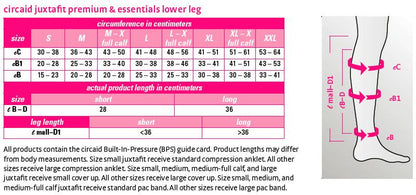 CircAid JuxtaFit Essentials Lower Leg Compression Wrap