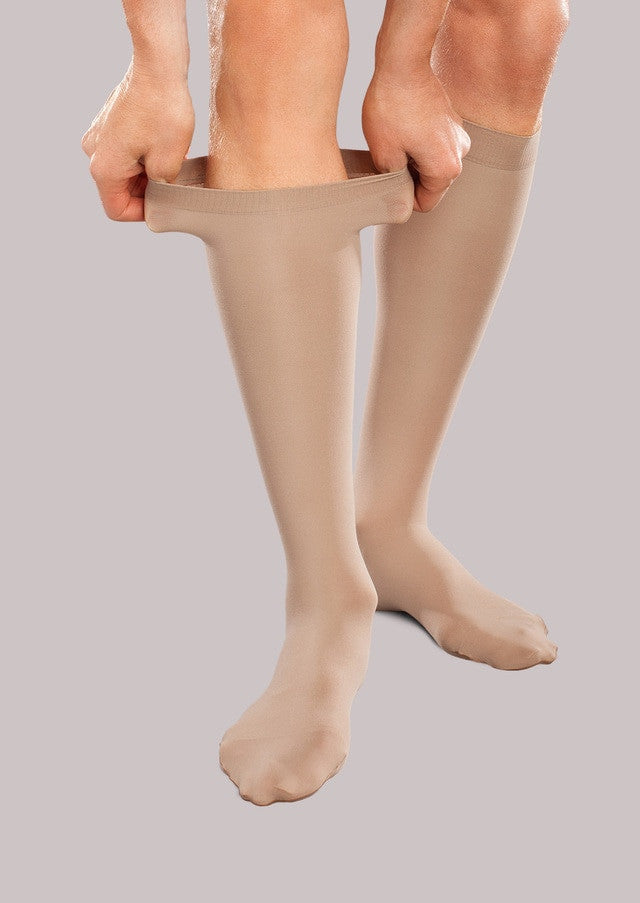 Therafirm EASE Opaque Firm Support Men's Thigh High 30-40mmHg - Compression Level: Extra Firm 30-40 MmHg - Male - Leg