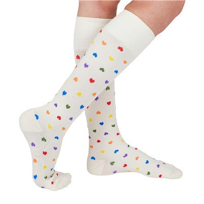 Rejuva Heart Compression Knee High 15-20mmHg - Compression Level: Moderate 15-20 MmHg - Unisex - Knee