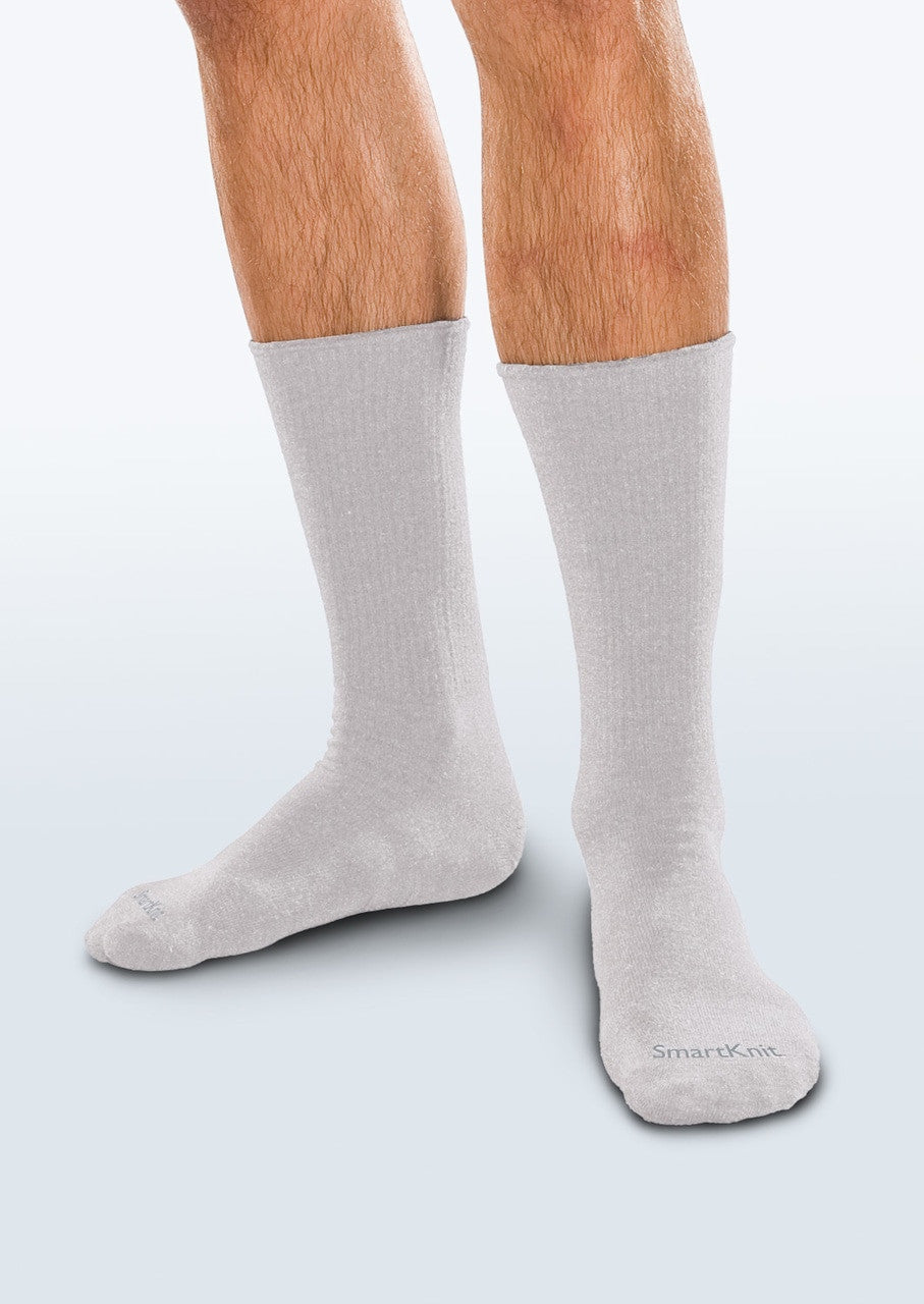 SmartKnit® Seamless Diabetic Socks 3-Pack, Crew