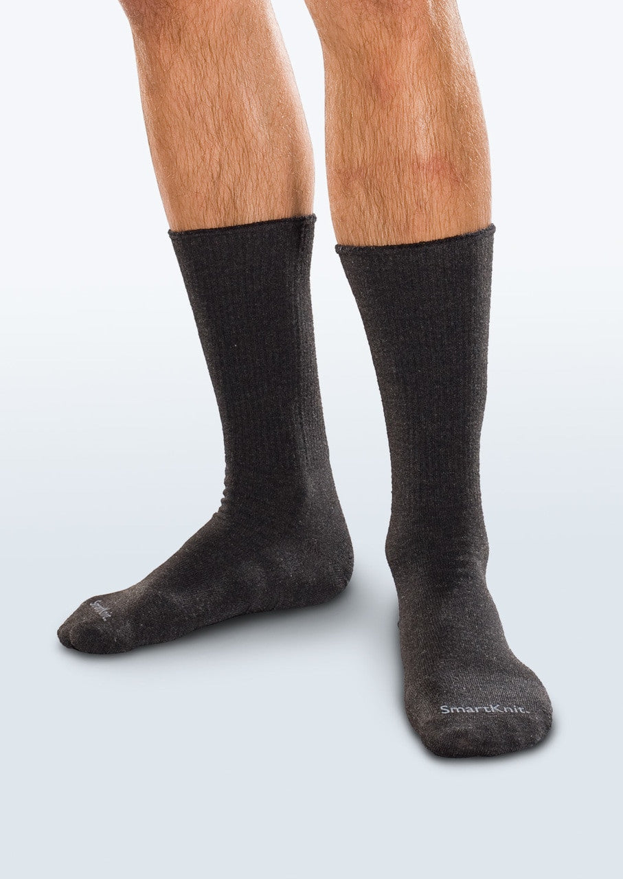 SmartKnit® Seamless Diabetic Socks 3-Pack, Crew