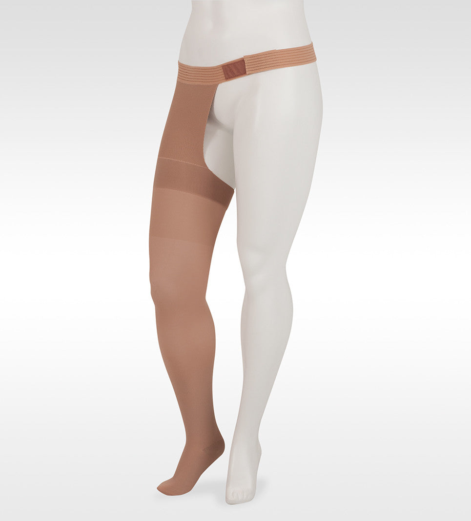 Juzo Dynamic Thigh High w/ Waist Attachment 40-50mmHg - Compression Level: Severe 40-50 MmHg - Male - Leg