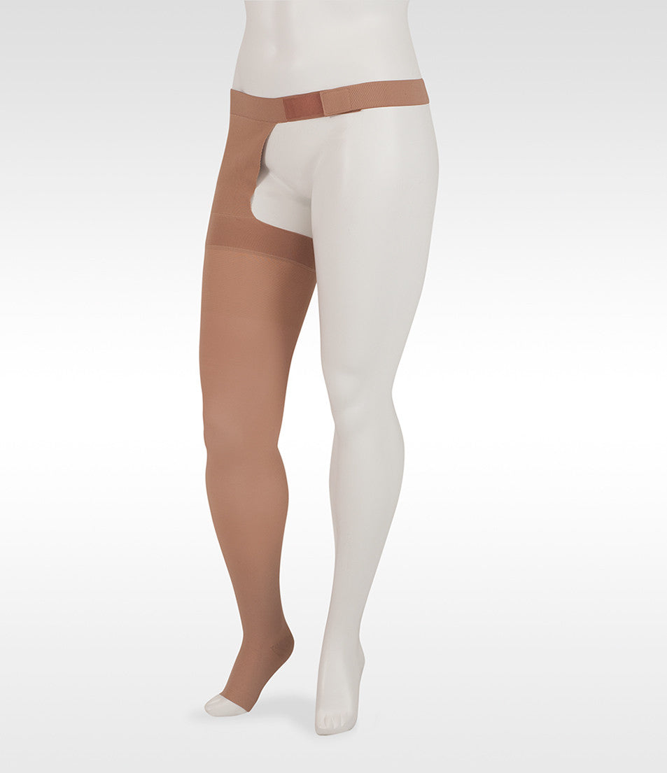 Juzo Dynamic Thigh High w/ Waist Attachment 30-40mmHg - Compression Level: Extra Firm 30-40 MmHg - Male - Leg