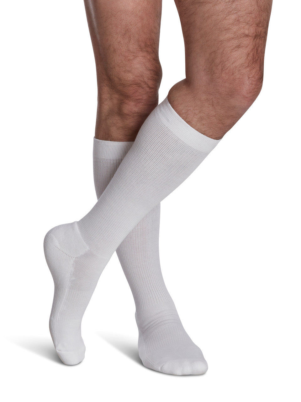 Sigvaris Men's Motion Cushioned Cotton Knee Sock 20-30mmHg - Compression Level: Firm 20-30 MmHg - Male - Knee