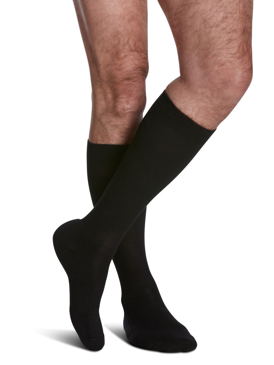 Sigvaris Men's Motion Cushioned Cotton Knee Sock 20-30mmHg - Compression Level: Firm 20-30 MmHg - Male - Knee