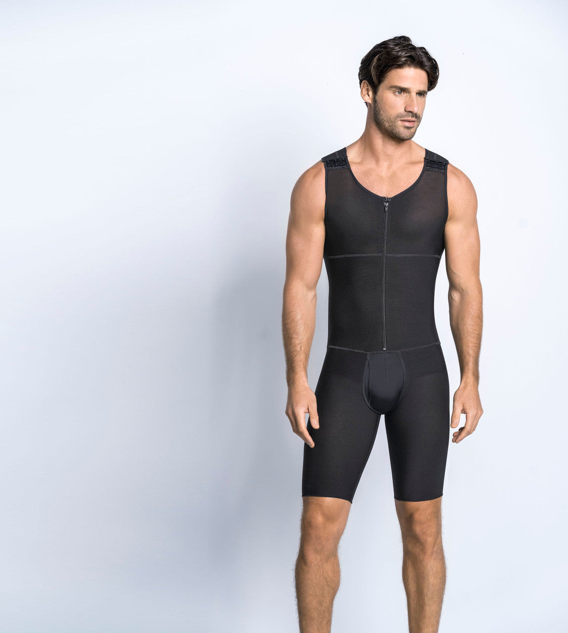Leonisa Men's Post-Surgical Compression Bodysuit