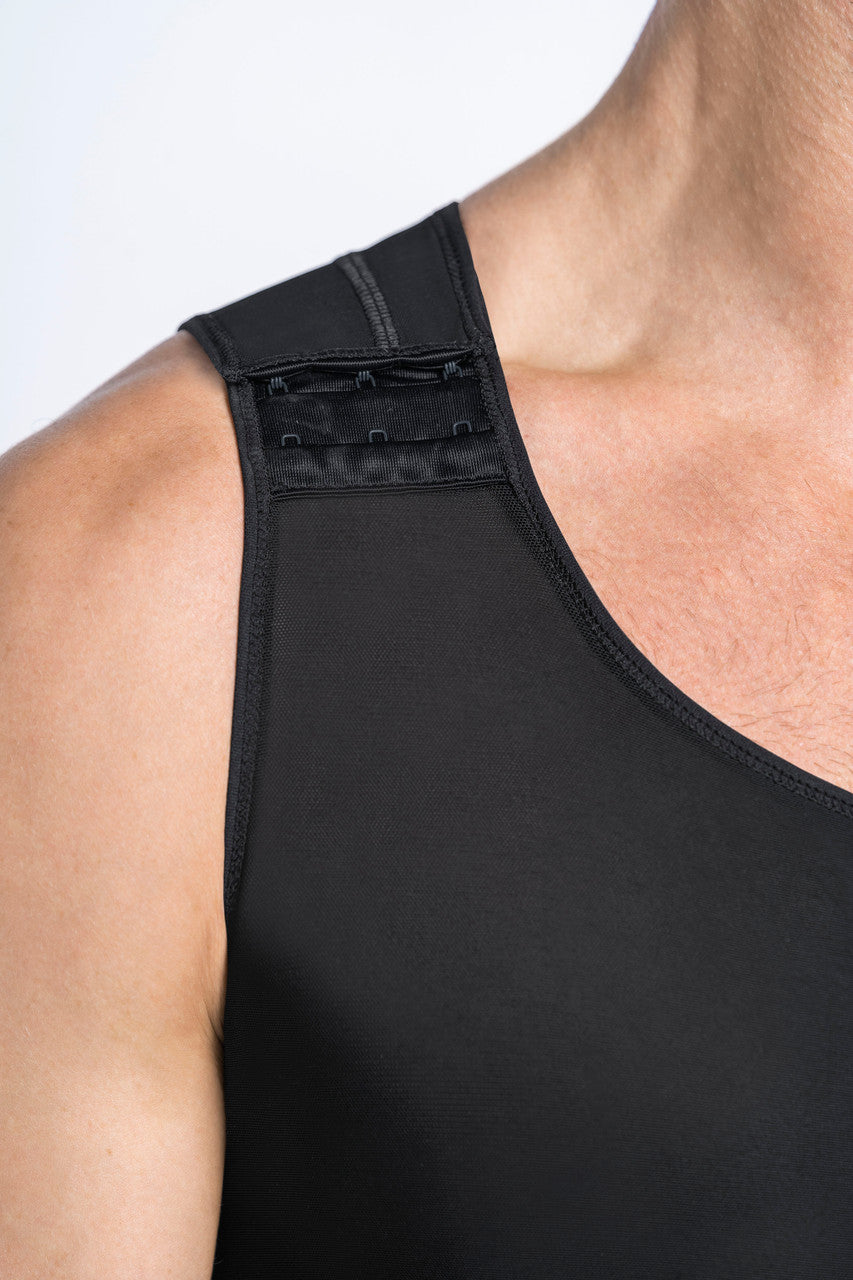 Leonisa Men's Post-Surgical Compression Bodysuit