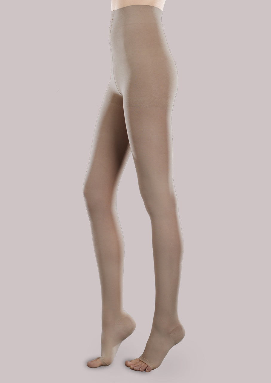 Sheer Ease by Therafirm® Open-Toe Pantyhose 20-30mmHg