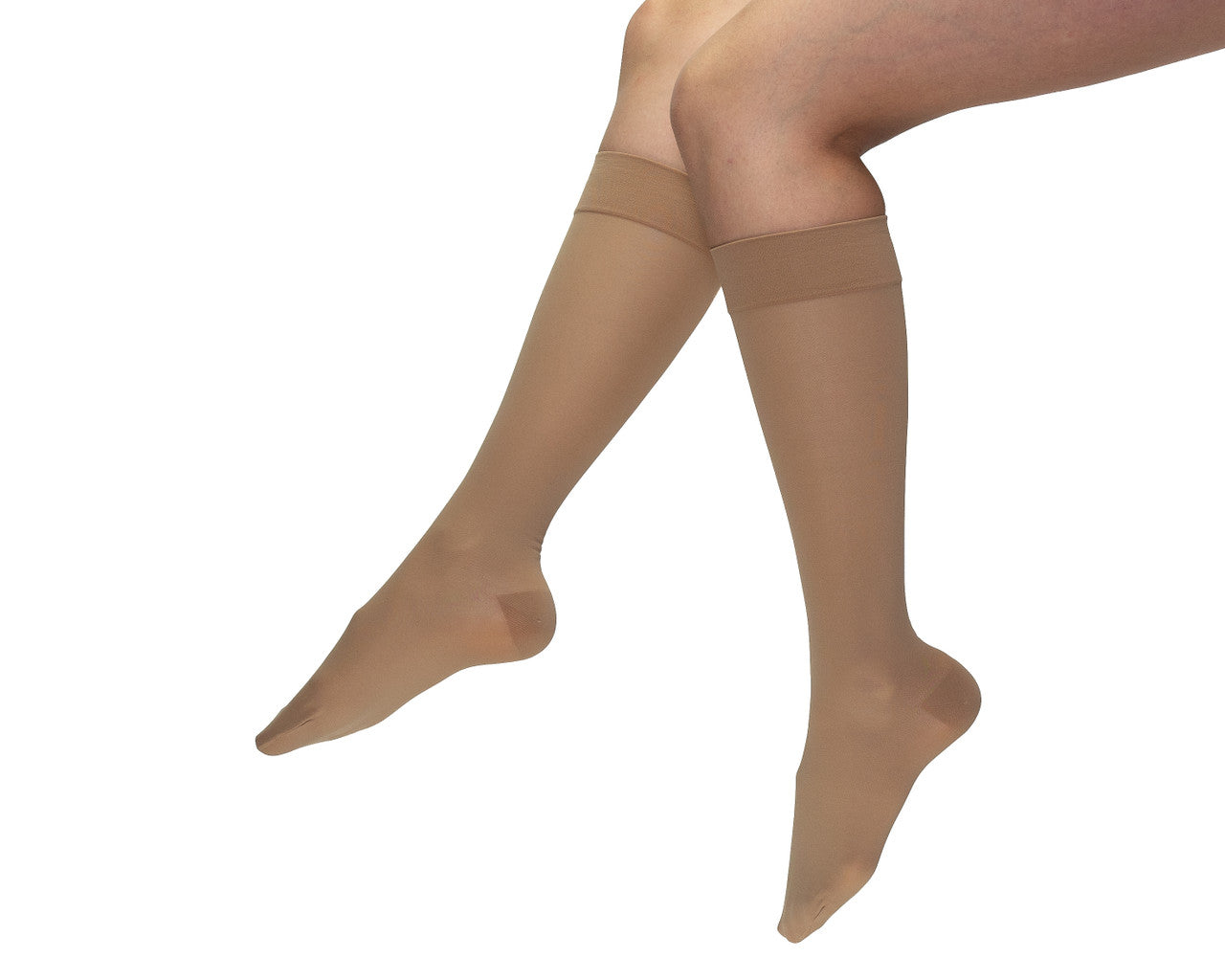 Royfa Sheer Knee High 20-30mmHg - Compression Level: Firm 20-30 MmHg - Female - Knee