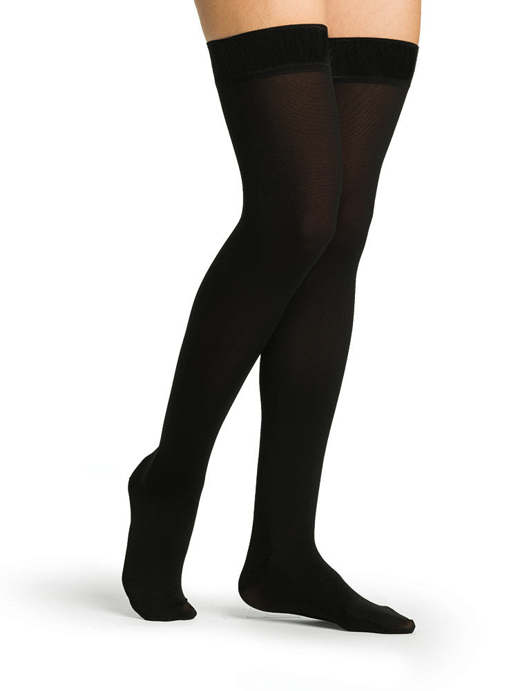 Sigvaris Secure Women's Thigh High 30-40mmHg - Compression Level: Extra Firm 30-40 MmHg - Unisex - Leg