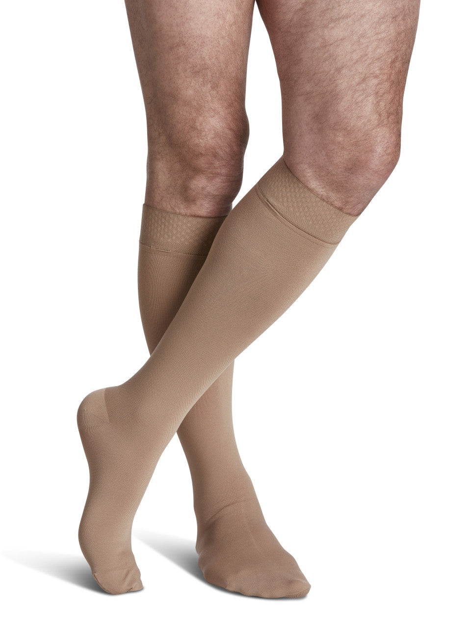 Sigvaris Secure Men's Knee High 40-50mmHg - Compression Level: Severe 40-50 MmHg - Male - Knee