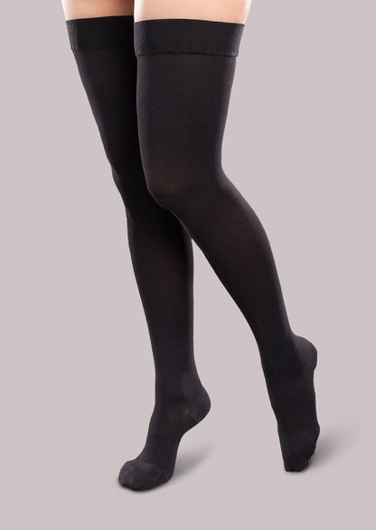 Therafirm EASE Opaque Mild Support Women's Thigh High 15-20mmHg - Compression Level: Moderate 15-20 MmHg - Unisex - Leg