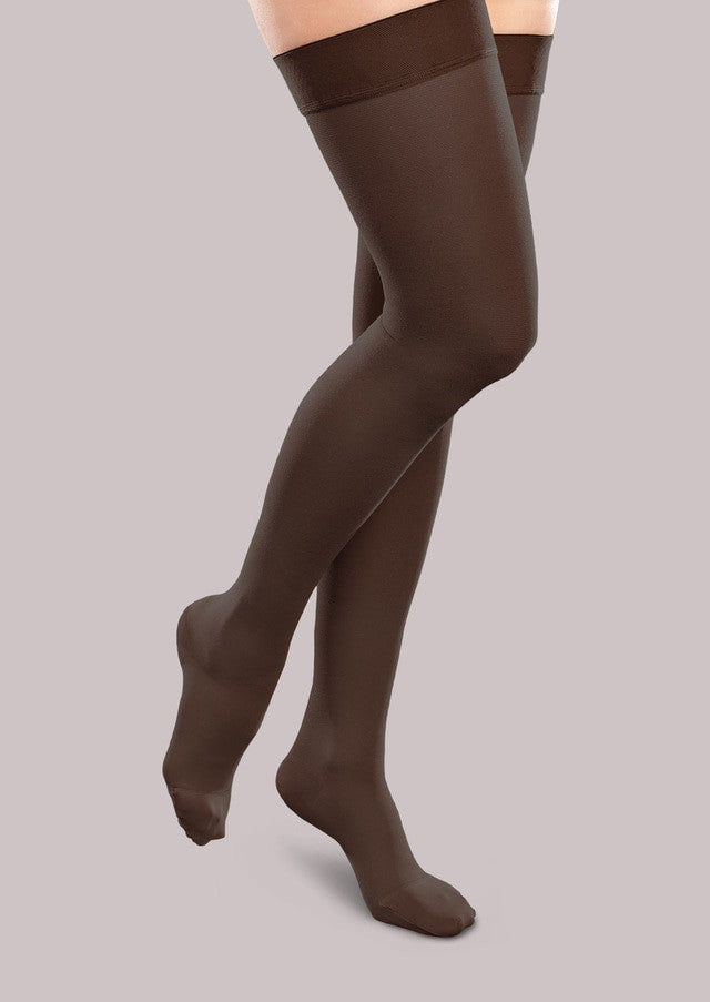 EASE Opaque Moderate Support Women's Thigh High 20-30mmHg - Compression Level: Firm 20-30 MmHg - Unisex - Leg