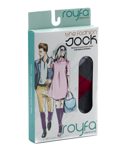 Royfa Fashion Sock 20-30mmHg