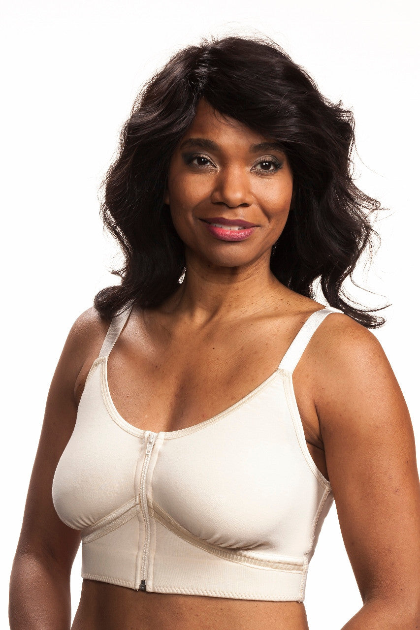 Allyson Post Surgical Bra By Wear Ease#color_nude