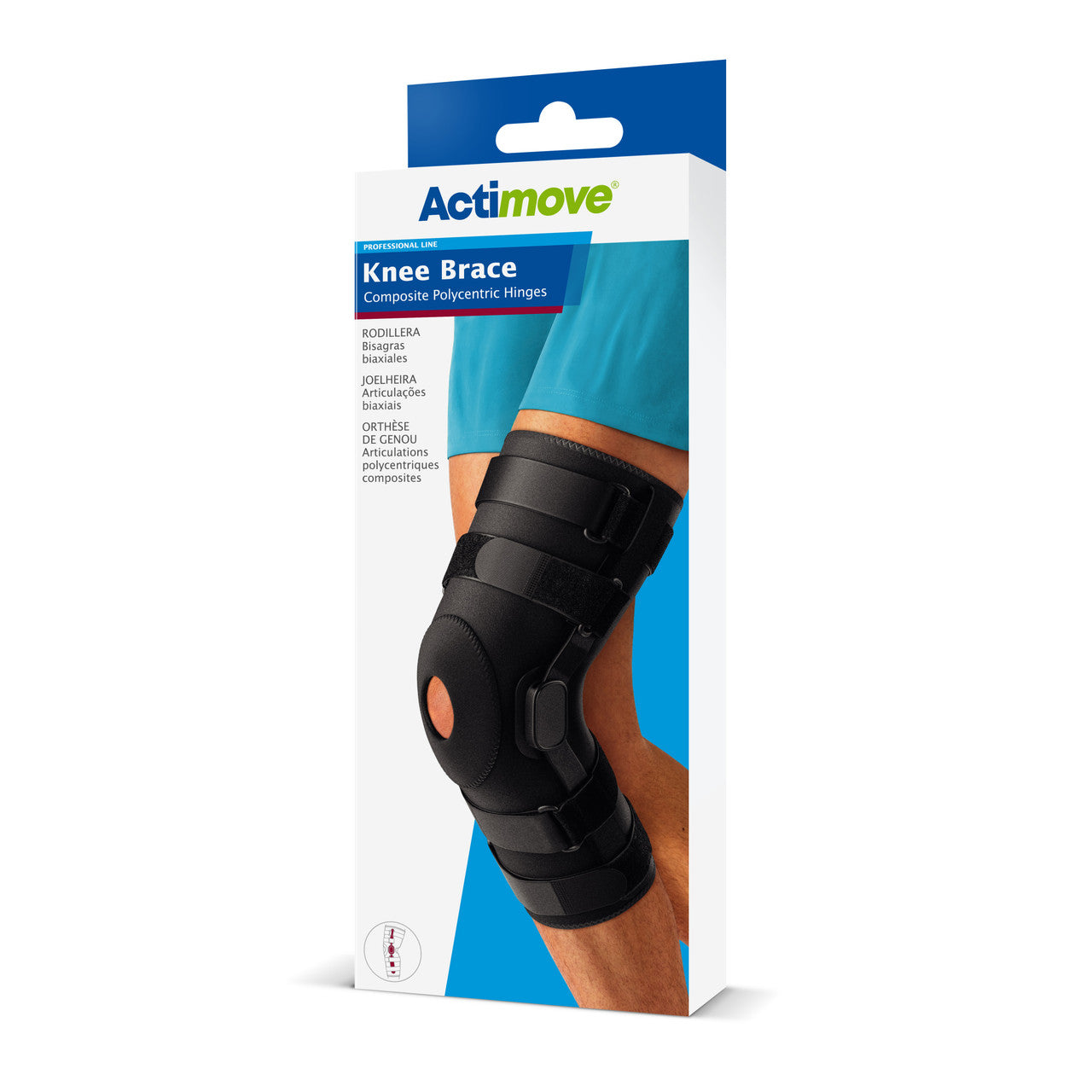 Actimove ® Knee Brace with Composite Polycentric Hinges