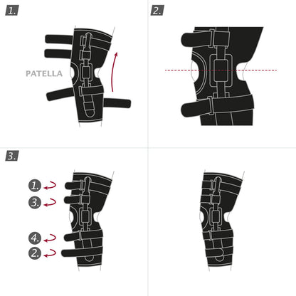 Actimove ® Knee Brace with Composite Polycentric Hinges