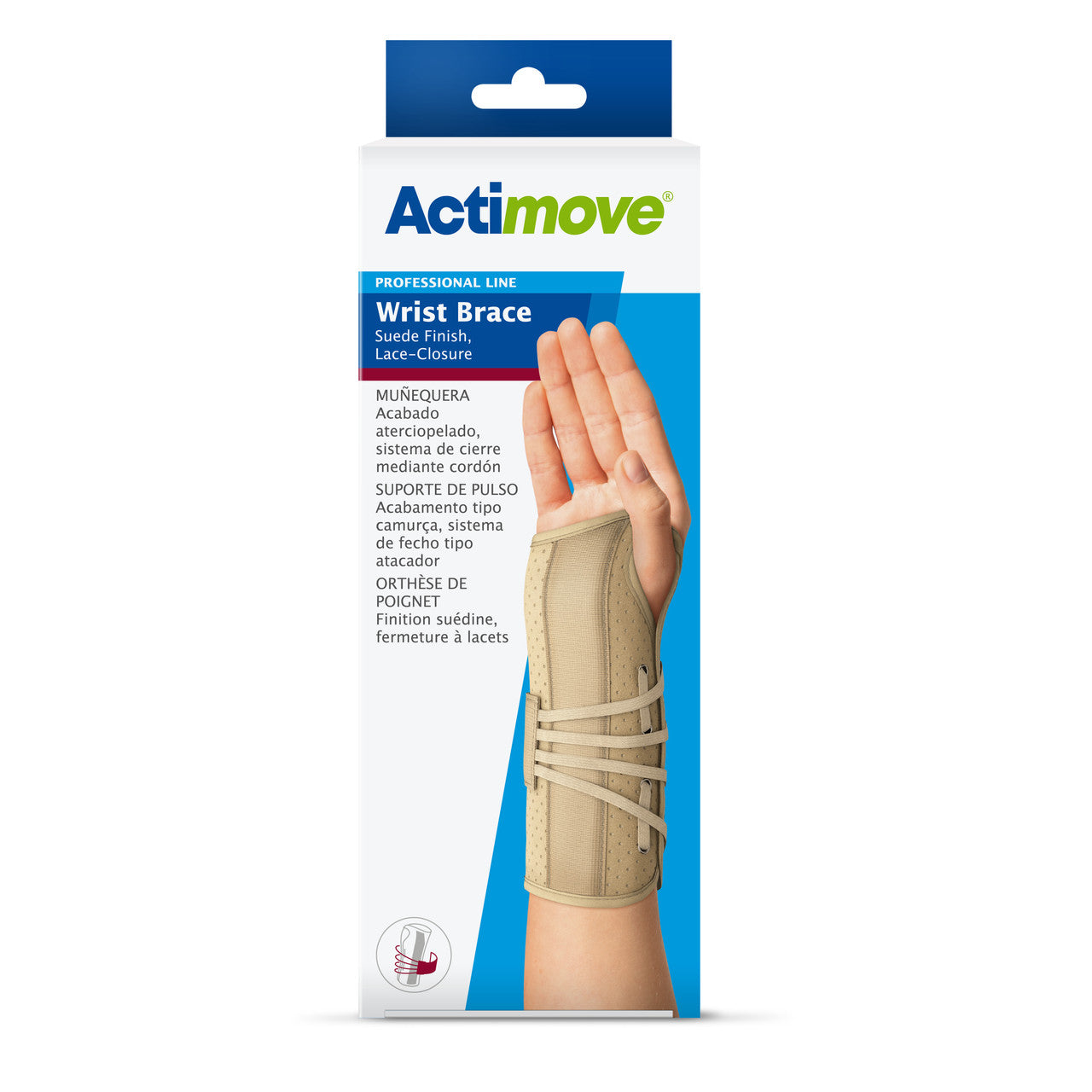 Actimove® Suede Finish Wrist Brace