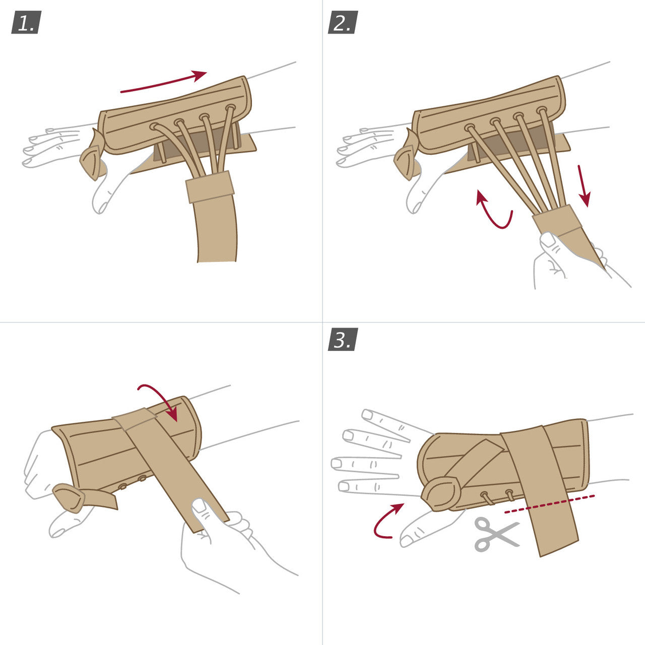 Actimove® Suede Finish Wrist Brace
