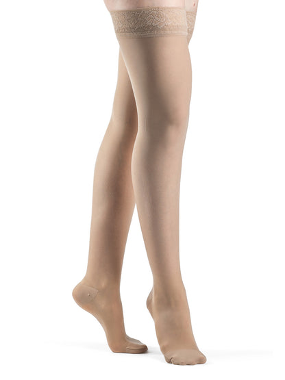 Sigvaris Sheer Women's Thigh High 30-40mmHg - Compression Level: Extra Firm 30-40 MmHg - Unisex - Leg