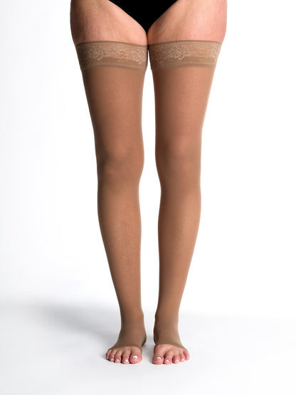 Sigvaris Sheer Women's Thigh High 30-40mmHg - Compression Level: Extra Firm 30-40 MmHg - Unisex - Leg