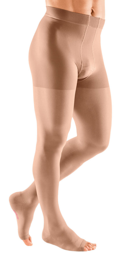 Medi Plus Men's Leotard, Open Toe 30-40mmHg