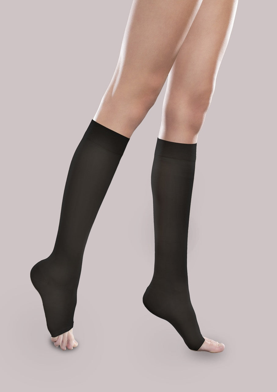 Sheer Ease by Therafirm® Open-Toe Knee-High 15-20mmHg