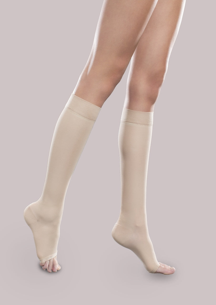 Sheer Ease by Therafirm® Open-Toe Knee-High 15-20mmHg