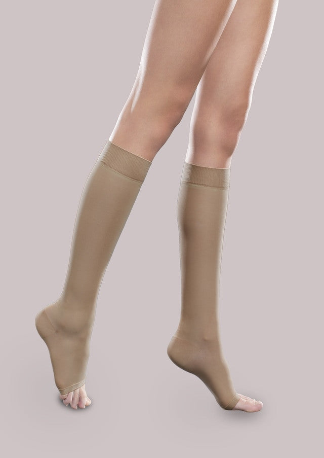 Sheer Ease by Therafirm® Open-Toe Knee-High 15-20mmHg