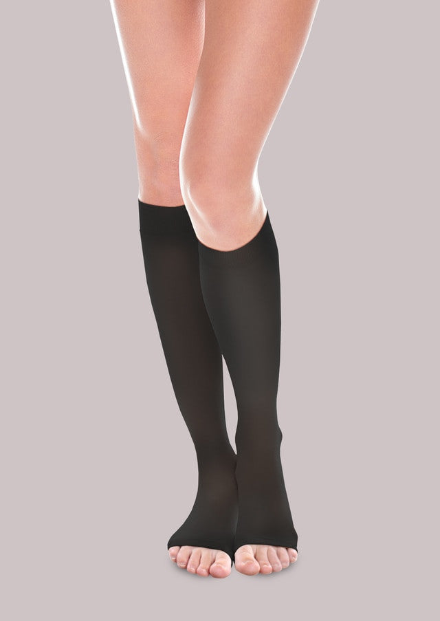 Sheer Ease by Therafirm® Open-Toe Knee-High 20-30mmHg