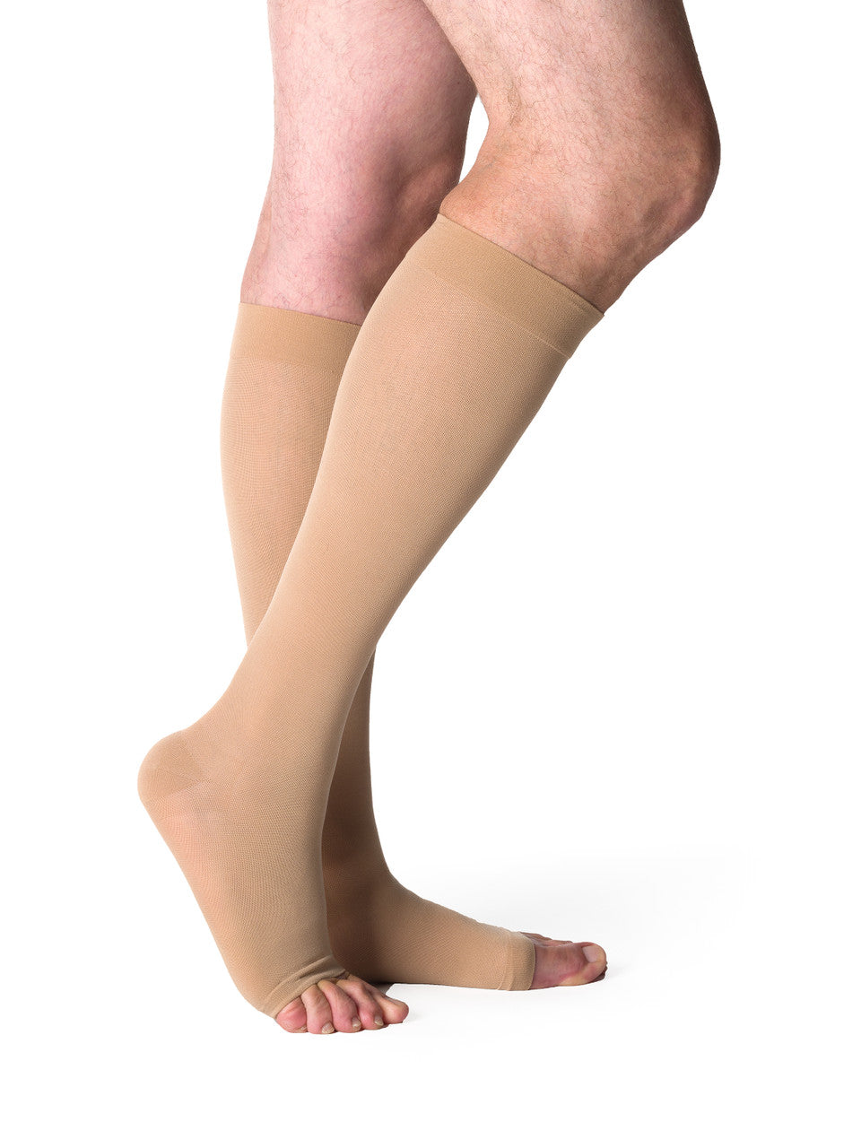 Sigvaris Select Comfort Knee High, Open Toe 30-40mmHg - Compression Level: Extra Firm 30-40 MmHg - Unisex - Foot